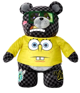 SPRAYGROUND SPONGEBOB MONEYBEAR TEDDYBEAR BACKPACK 💵🧸 Limited Edition - Picture 1 of 8