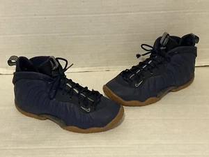 Nike Air Foamposite One Anthracite Youth 5Y Triple Midnight Blue J270 - Bild 1 von 8