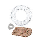 Primary Drive Gold Chain Sprocket Kit Set Silver Fits Honda Cr500r 1987