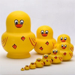 Marque de poupées gigognes 10 pièces Série de Poupées Russes Matriochkas Poup... - Imagen 1 de 6