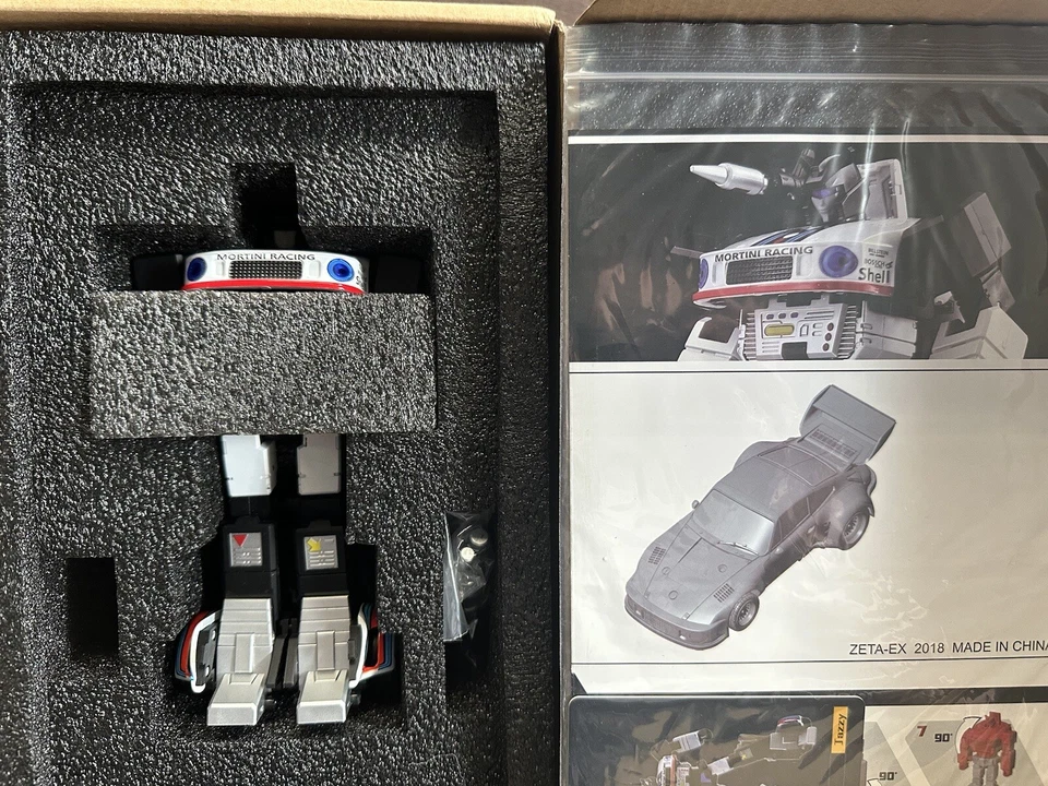 Rare ZETA Toy Transformer Masterpiece EX-03 JAZZY mp Jazz Toyworld die cast New - Image 1 of 2