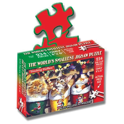 Rompecabezas más pequeño del mundo TDC Games - Stocking Stuffers - 4 x 6 pulgadas Foto 1 de 4
