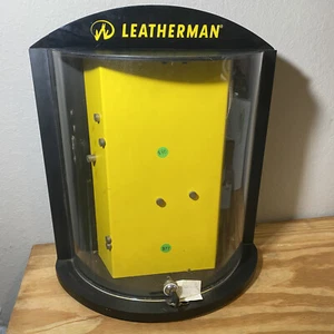 Authentic Leatherman Knife and Tool Display Advertising Cabinet Leatherman Sign - Picture 1 of 16