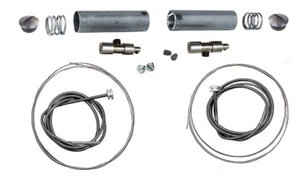 THROTTLE-SPARK SPIRAL KITS w/ CABLES for 1958 - 1963 Harley Servi-Car Glide - Picture 1 of 2