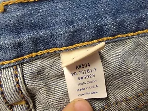 Vintage Abercrombie & Fitch NY 27X31 NOS Excellent Women's? Jeans 432-5J AW504 - Picture 1 of 17
