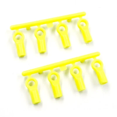 Yeah Racing YA-0553FYW M3 Plastic Ball End 4.8x13mm (8pcs) - Image 1 of 2