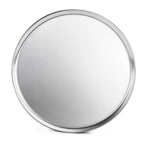 50837 Restaurant-Grade Aluminum Pizza Pan, Baking Tray, Coupe 16-Inch Silver - Picture 1 of 8