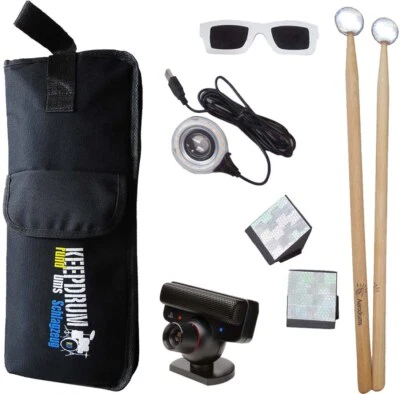 Aerodrums Air-Drumming mit PS3 Kamera + keepdrum Stickbag SB-01 - Bild 1 von 4