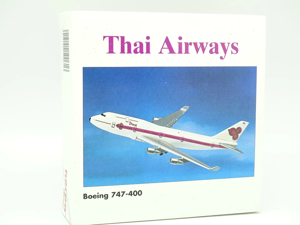 Herpa Airplane Airlines 1/500 - Boeing 747 400 Thai Airways - Image 1 of 1