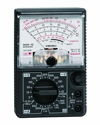 Hioki 3030-10 Multímetro Analógico Hitester 600V AC Tester Meter NUEVO de Japón - Imagen 1 de 3