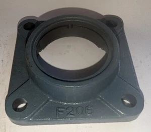 Alloggiamento quadrato 4 bulloni ghisa flangiato UCF206 SPEDIZIONE GRATUITA UK - Foto 1 di 1