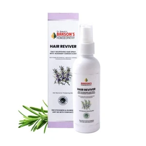 Bakson Hair Reviver Rosemary Water Spray | For Hair loss | Homoeopathy | 100ml - Picture 1 of 5