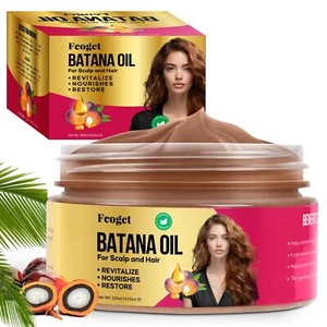 Raw Batana Oil for Hair Growth, 100 Percent Pure Organic Dr Sebi Oil... - Picture 1 of 9