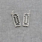 2 Sterling Silver Abacus Charms 925 Silver for Bracelet Chinese Necklace