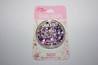 Sparkle And Shine Smackers Pink Sparkle Cream Powder Net Wt 0.14 Oz In Box - Image 1 of 2