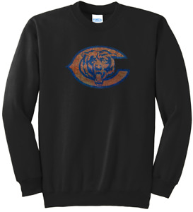 Ladies Chicago Bears Ladies Bling Football Sweatshirt Women's Shirt S-4X