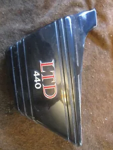 1981 Kawasaki KZ440L KZ 440 Belt drive left LH side frame body cover emblem - Bild 1 von 6