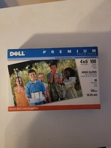 DELL Premium 4 X 6 Photo Paper -- 100 High Gloss Sheets - Picture 1 of 2