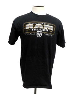 Alstyle Ram Trucks Mens Large Black Imported From Detroit Tee Shirt - Picture 1 of 5