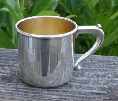 Antigua taza/taza Gorham juvenil de plata de ley - modelo número 51 Foto 1 de 4