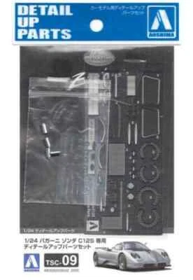 Aoshima 05604 Detail Up Parts 1/24 Scale Pagani Zonda C12S - Immagine 1 di 2
