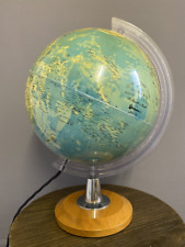 Vintage German Illuminated Geographical Globe