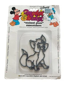 De colección Makit & Bakit Vitral Atrapasol Ornamento Disney Fox & Hound #2017 - Imagen 1 de 5