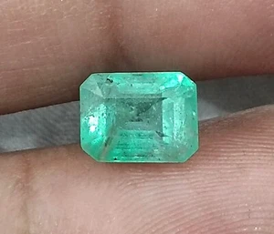 GSI Certified 2,43ct Ethiopian Emerald, Natural Emerald - Bild 1 von 7