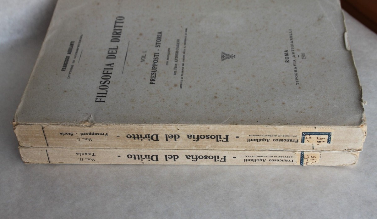Libri antichi e da collezione, tema giurisprudenza in Libri antichi e da collezione, tema giurisprudenza in