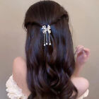 Exquisite Butterfly Fringe Rhinestone Hair Claw Clip Women's Horsetail Claw rock