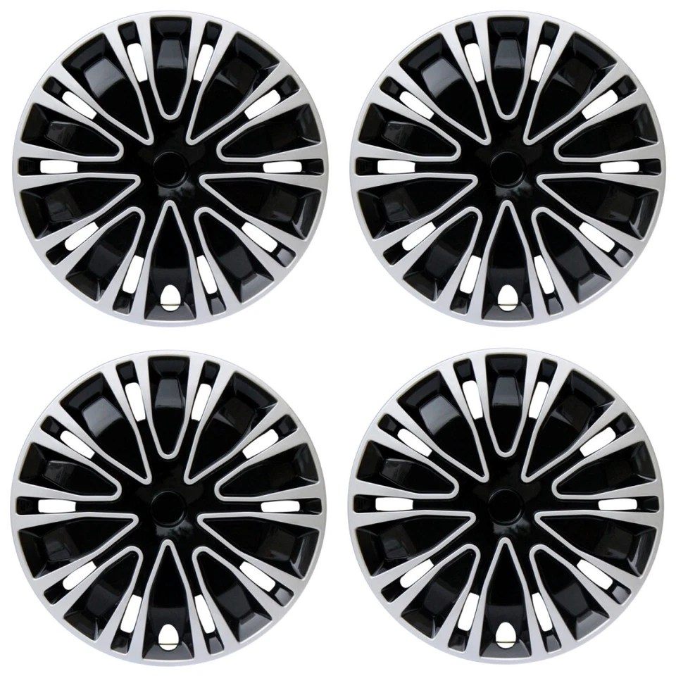 Cubiertas de cubo de rueda de 4 piezas aptas para llanta R16, tapacubos de neumático de 16" aptas para Nissan Quest Foto 1 de 4