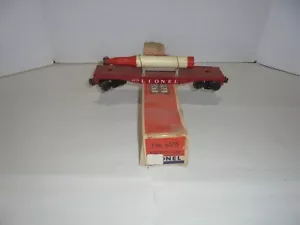 LIONEL 6175 ROCKET CAR WITH ORIGINAL BOX POSTWAR O GAUGE - Picture 1 of 5