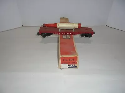 LIONEL 6175 ROCKET CAR WITH ORIGINAL BOX POSTWAR O GAUGE TIMES SQUARE UNIQUE - Image 1 of 4