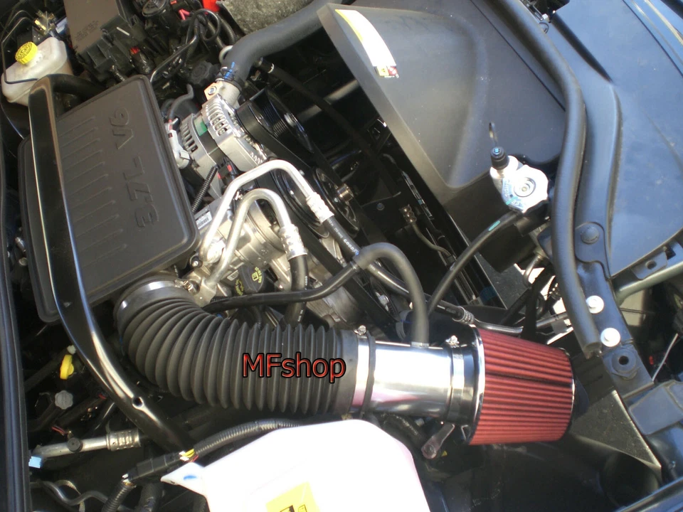 Kit de admisión de aire rojo para Jeep Grand Cherokee Commander 2005-2007 3,7 L 4,7 L V8 Foto 1 de 1