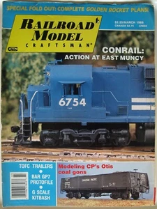 Railroad Model Craftsman, Vol 56 No. 10, March 1988. - Picture 1 of 8