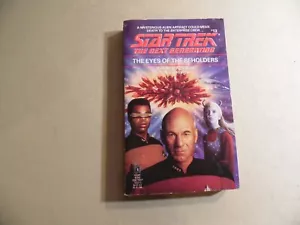 Star Trek the Next Generation The Eyes of the Beholder / Paperback 1990 - Imagen 1 de 2