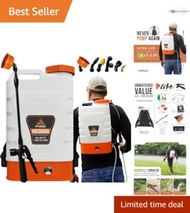 Electric Backpack Sprayer 3 Gallon Battery Powered Comfortable Lawn & Garden Use - Picture 1 of 8