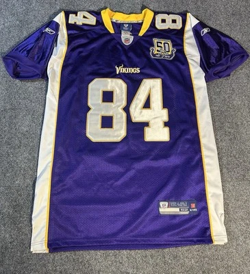 Camiseta Reebok NFL 50º Aniversário Baltimore Ravens Randy Moss #84 52 - Imagem 1 de 4