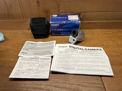 *Mint in Box* Olympus VF-2 Electronic Viewfinder Silver for PEN Series Cameras - Image 1 of 4