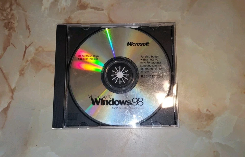 Microsoft Windows 98 Second Edition Updates CD-ROM No Key - Image 1 of 1