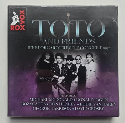 Toto & Friends : Jeff Porcaro Tribute Concert 1992 - 3 x CD Box Set NEW & SEALED - Image 1 of 4