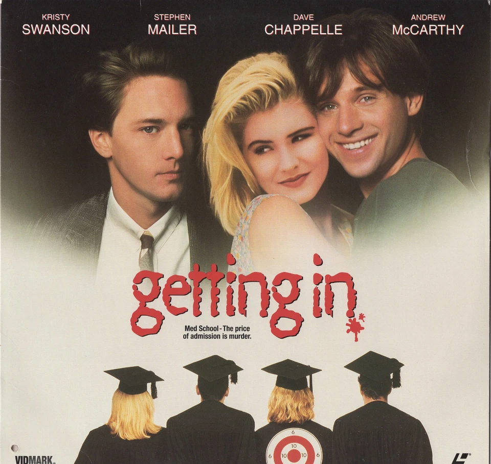 Getting In Extended Play Laser Disc Vidmark Entertainment 1994 NM Condition - Image 1 of 2