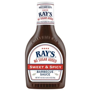 Ray's No Sugar Added Sweet & Spicy Barbecue BBQ Sauce 18.5oz - Picture 1 of 2