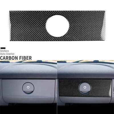Real Carbon Fiber Co-pilot Dashboard Panel Cover For Chrysler Crossfire 2003-08 - Image 1 of 4