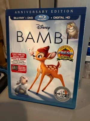 Bambi (1942) Signature Collection Blu-Ray + DVD with Slipcover. NO DIGITAL CODE - Image 1 of 4