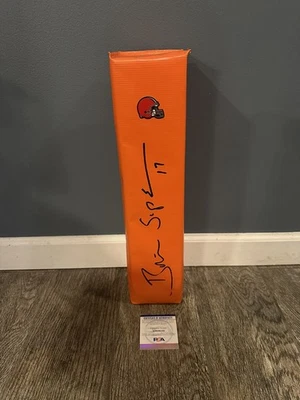 BRIAN SIPE SIGNED CLEVELAND BROWNS TOUCHDOWN PYLON PSA/DNA COA AUTOGRAPHED - Image 1 of 3