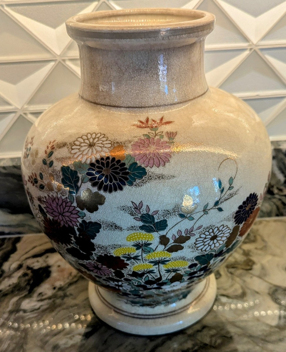 多色复古原始1900-1940 年日本花瓶| eBay