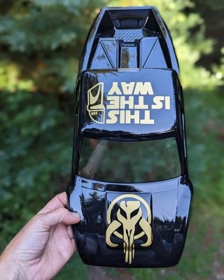 Mandolorian decal set (for Proline Cliffhanger / RC Crawler) - Image 1 of 4