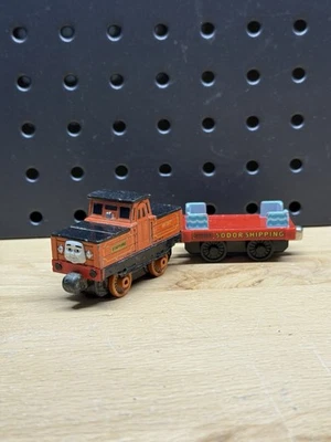Lote magnético Thomas & Friends Take N Play trem fundido motor carga Stafford - Imagem 1 de 2