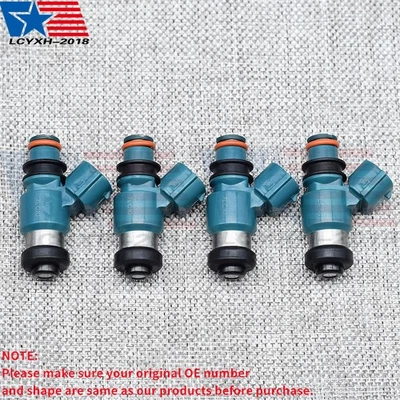 New Set of 4 Fuel Injectors Fits For Yamaha YZF-R6 2008-2020 13S-13761-00-00 - Image 1 of 4